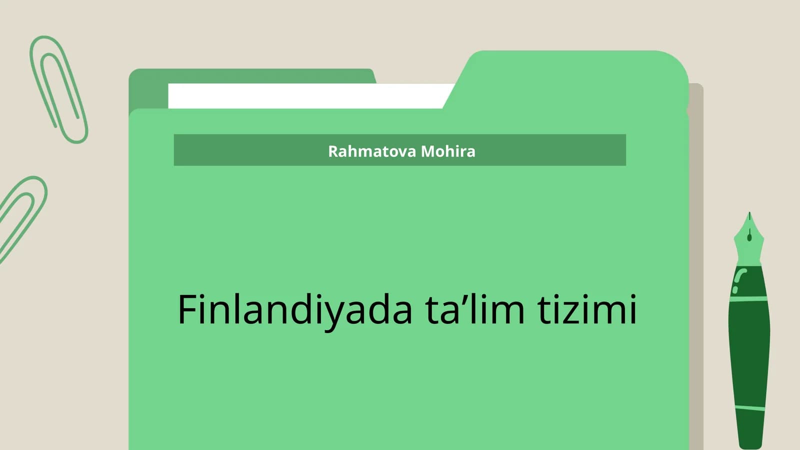 Finlandiyada taʼlim tizimi