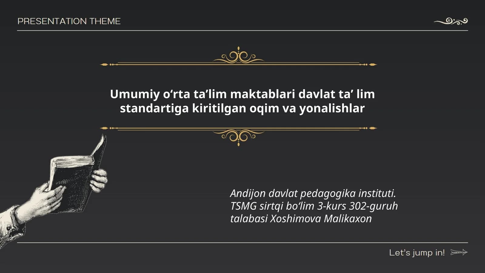 TSMG sirtqi boʻlim 3-kurs 302-guruh