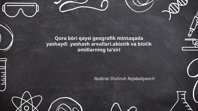 Qora bo'ri: geografik tarqalish va mintaqaviy populyatsiyalar