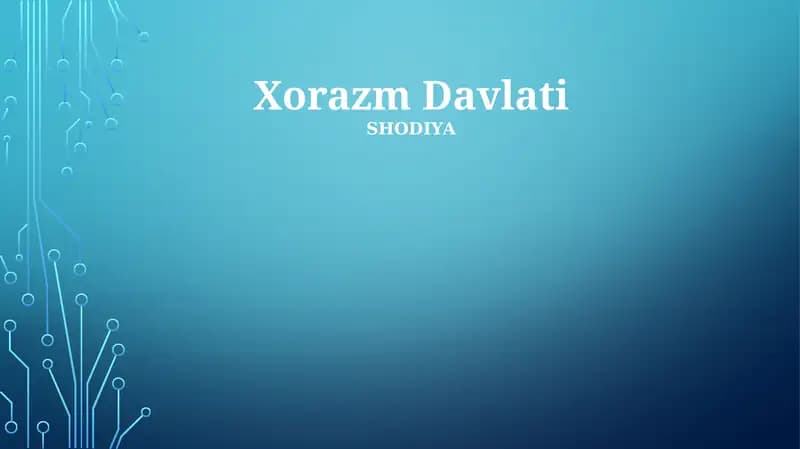 Xorazm Davlati