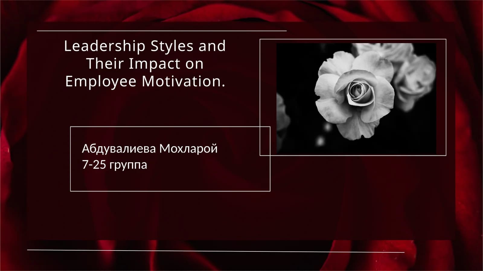 Leadership Styles and Their Impact on Employee Motivation