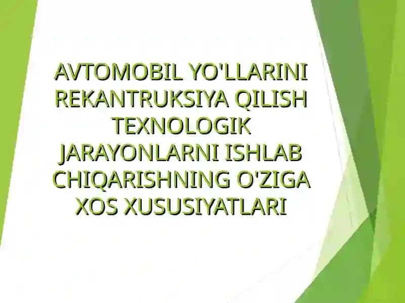 Texnologik jarayonni boshqarishning avtomatlashtirilgan sistemasi