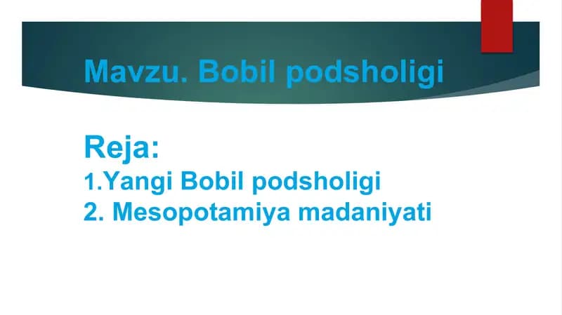 Bobil podsholigi