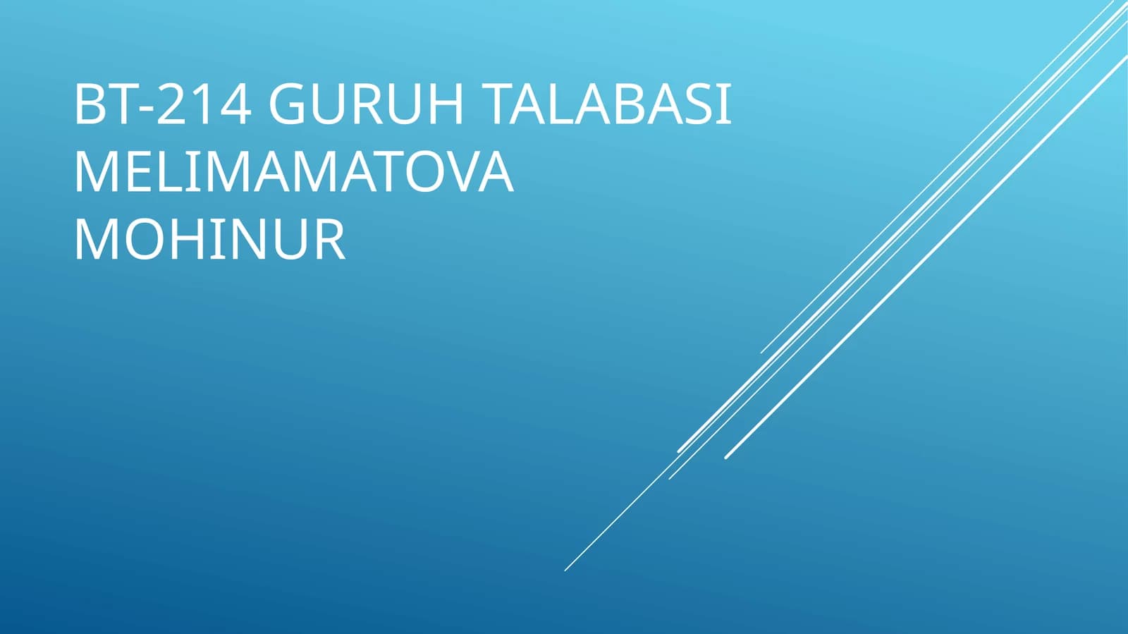 FERMENTLARNI XALQARO TASNIFLASH TAMOYILI