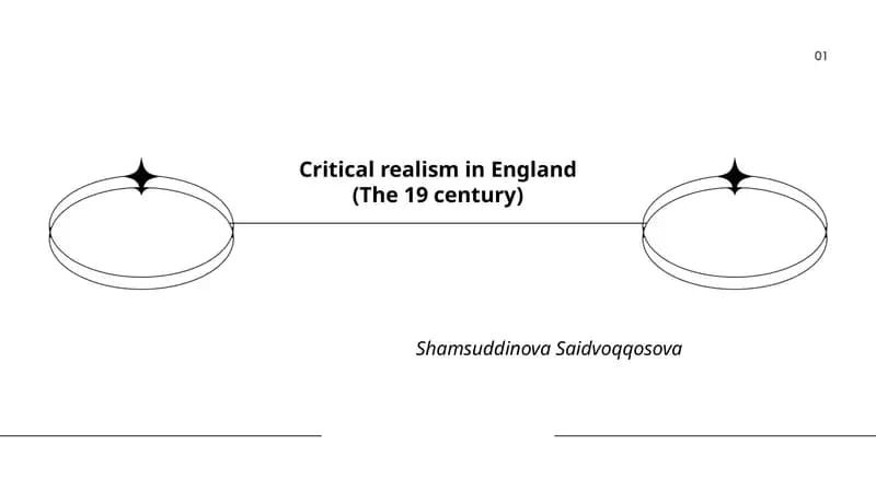 Critical Realism in England (The 19th Century)