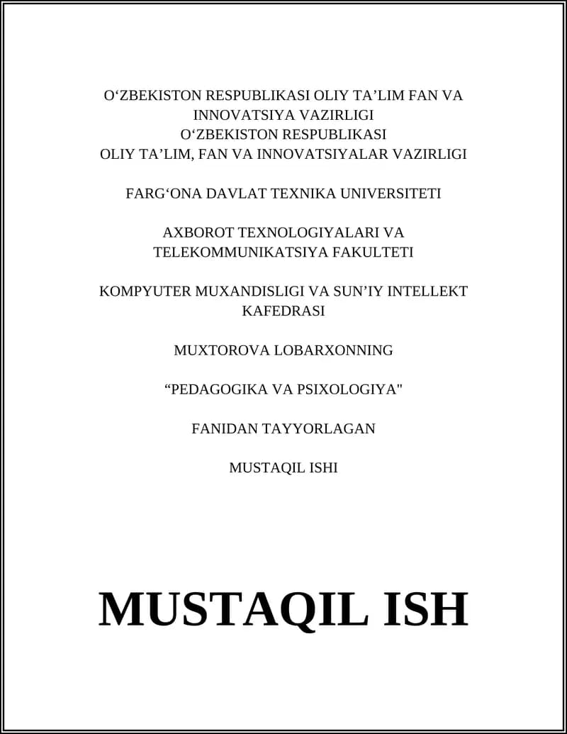 SHAXS RIVOJLANISHIGA TAʼSIR ETUVCHI OMILLAR