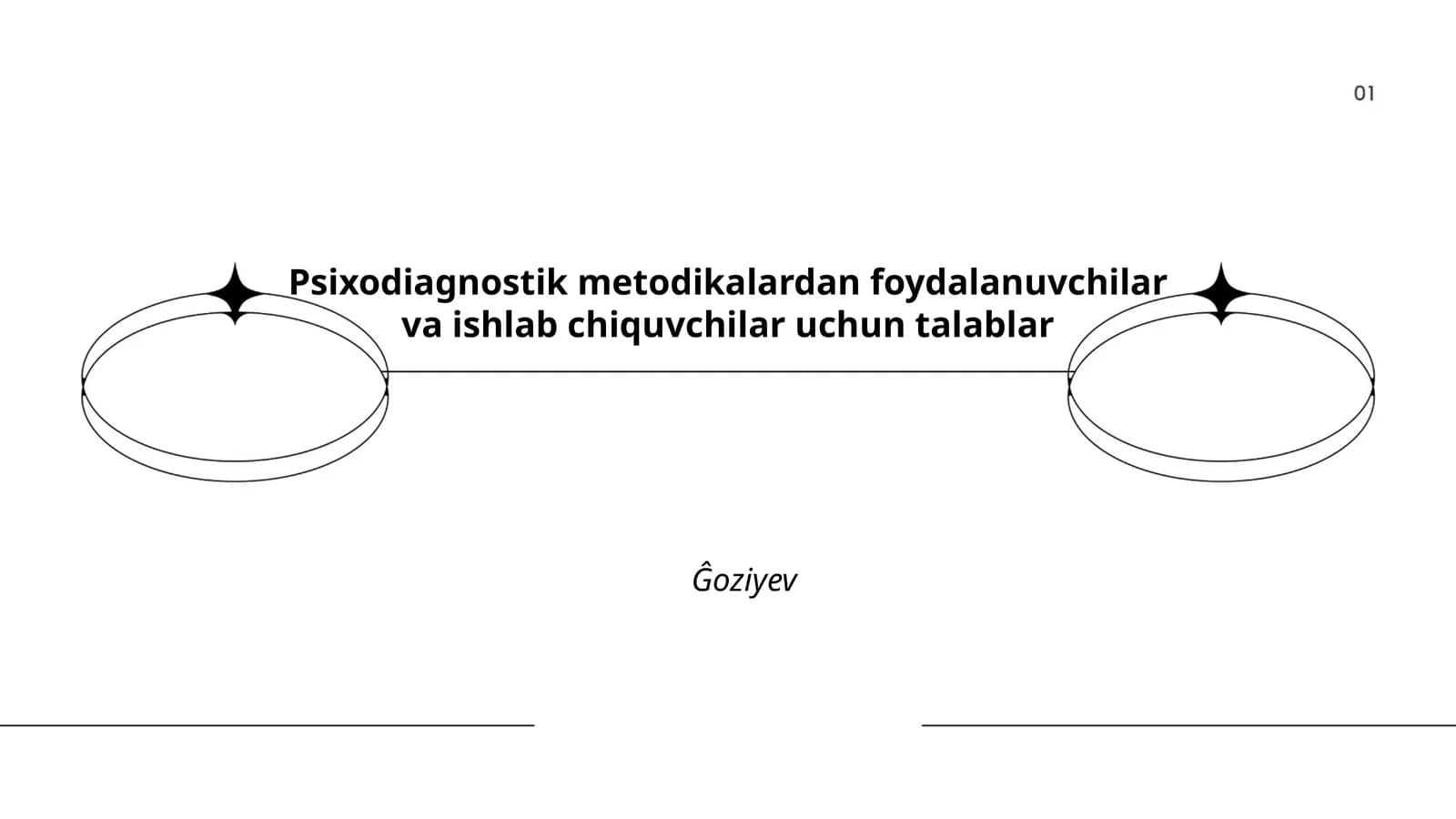 Psixodiagnostik metodikalardan foydalanuvchilar va ishlab chiquvchilar uchun talablar