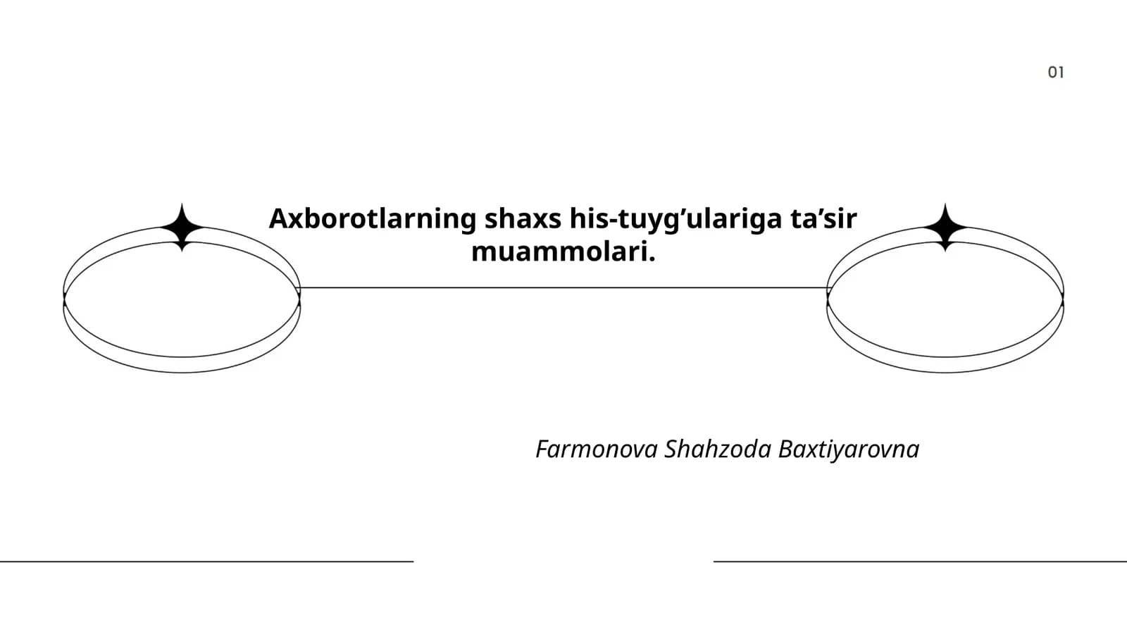 Axborotlarning shaxs his-tuyg’ulariga ta’sir muammolari