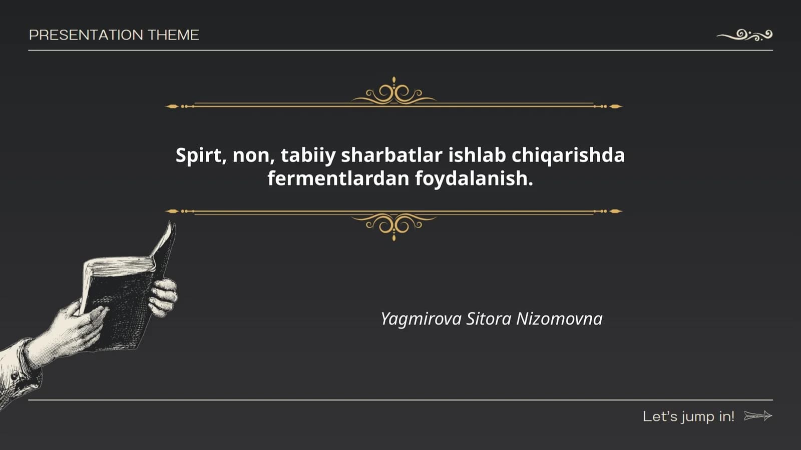 Spirt, non, tabiiy sharbatlar ishlab chiqarishda fermentlardan foydalanish
