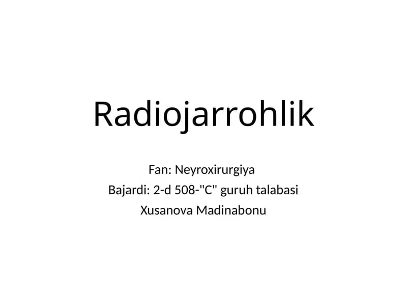 Radiojarrohlik