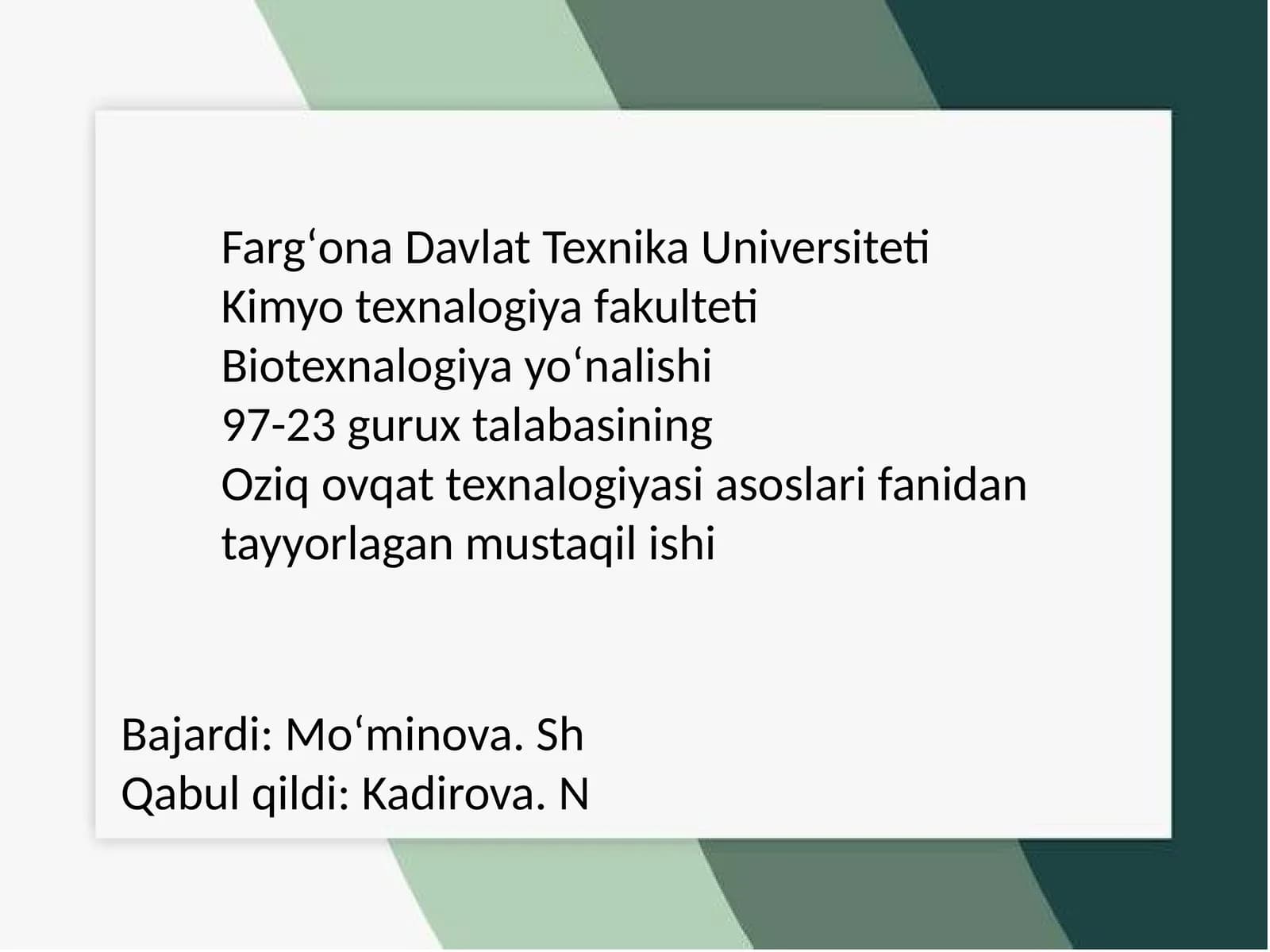 Go’sht mahsulotlarini ishlab chiqarishda tabiiy va sintetik konservantlar