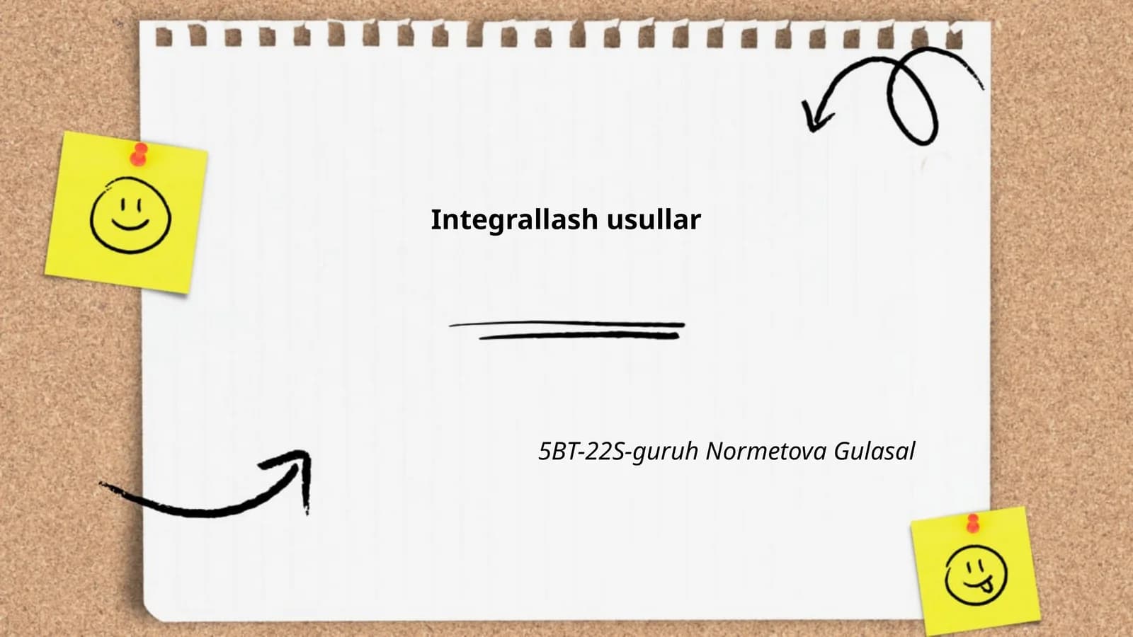 Integrallash usullar