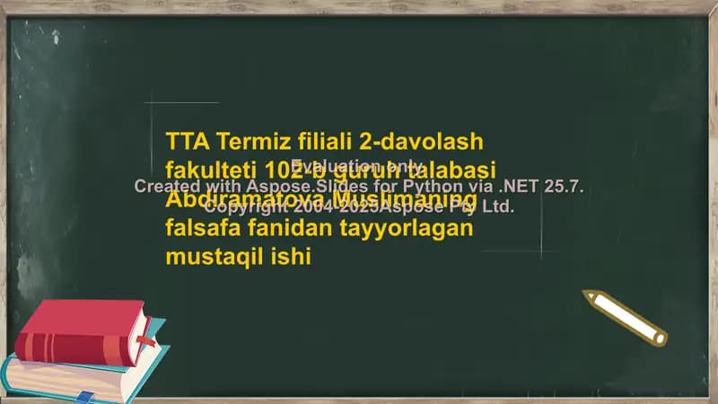 Xulosa chiqarishning umumiy mantiqiy tasnifi