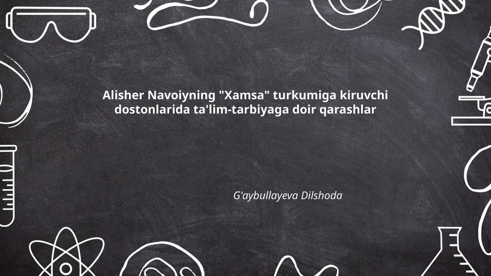 Ta'lim va tarbiyaning mohiyati