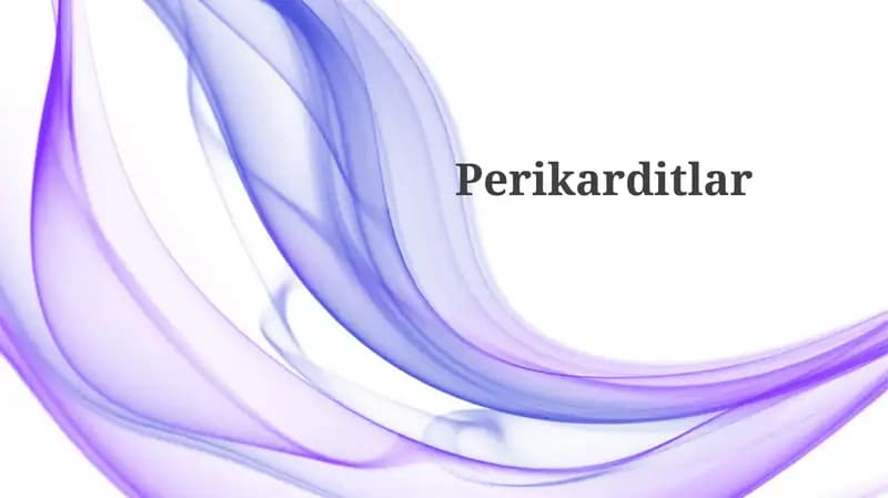 Perikarditlar