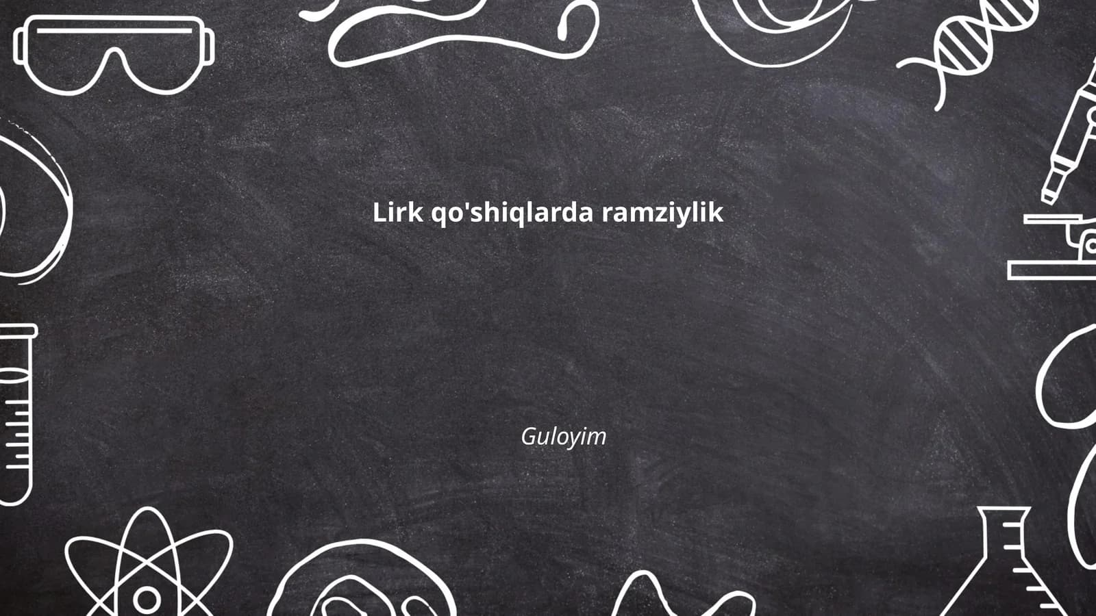 Lirik qo'shiqlarda tabiat ramzlari
