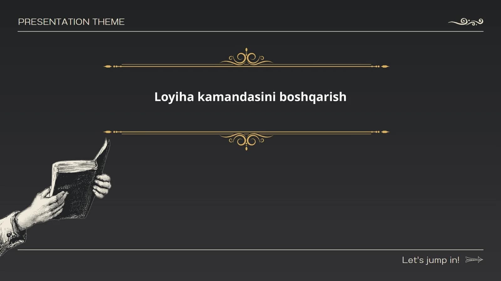 Loyiha kamandasini boshqarish