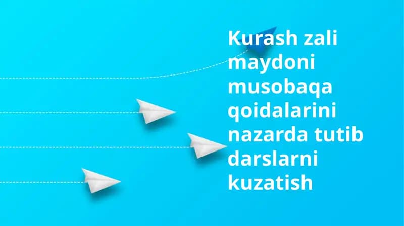 Kurash O'qituvchilar uchun Darslar