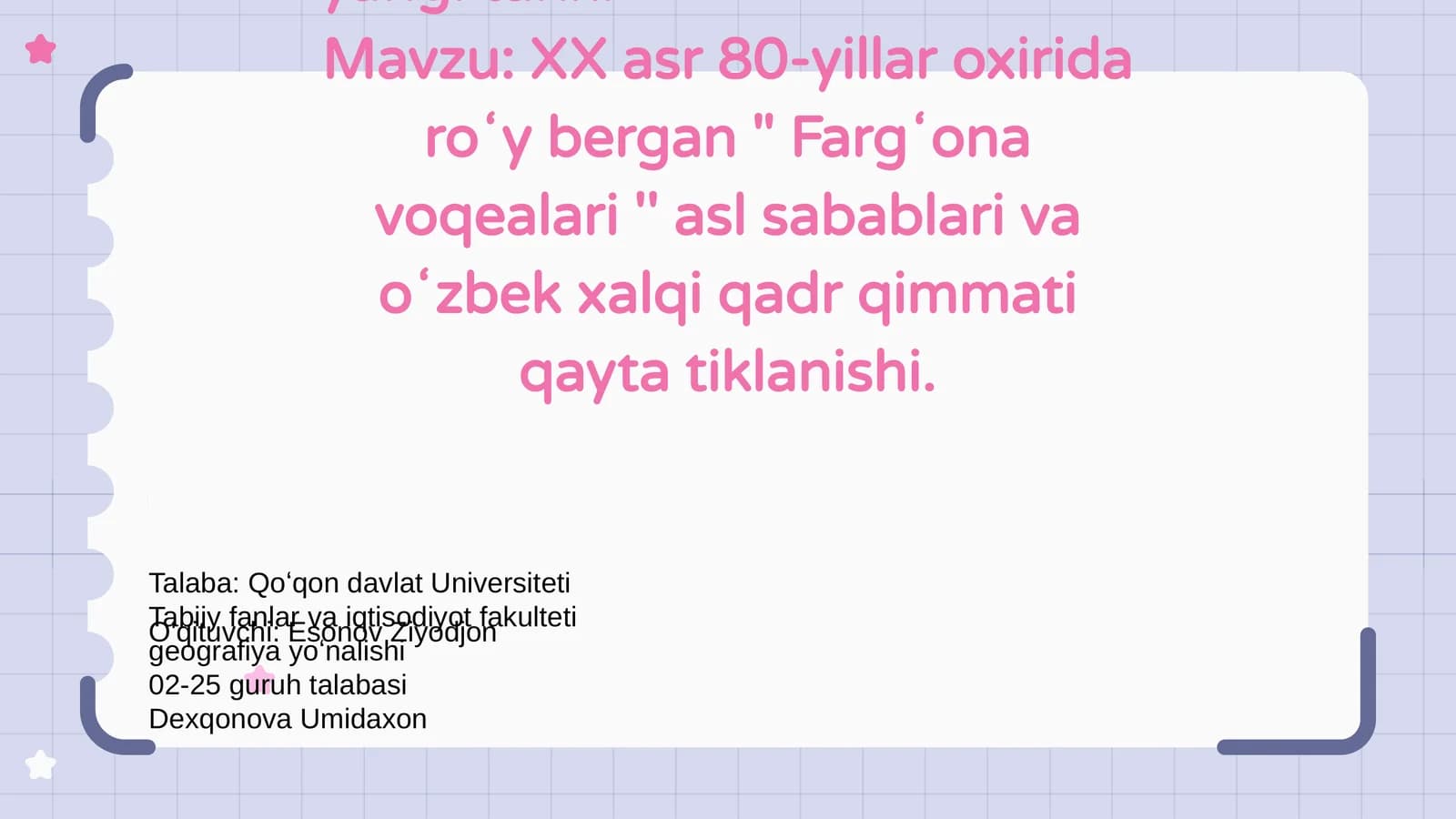 Fargʻona voqealari
