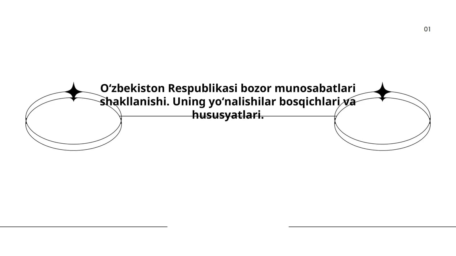 Oʻzbekiston Respublikasi bozor munosabatlari shakllanishi. Uning yoʻnalishilar bosqichlari va hususyatlari