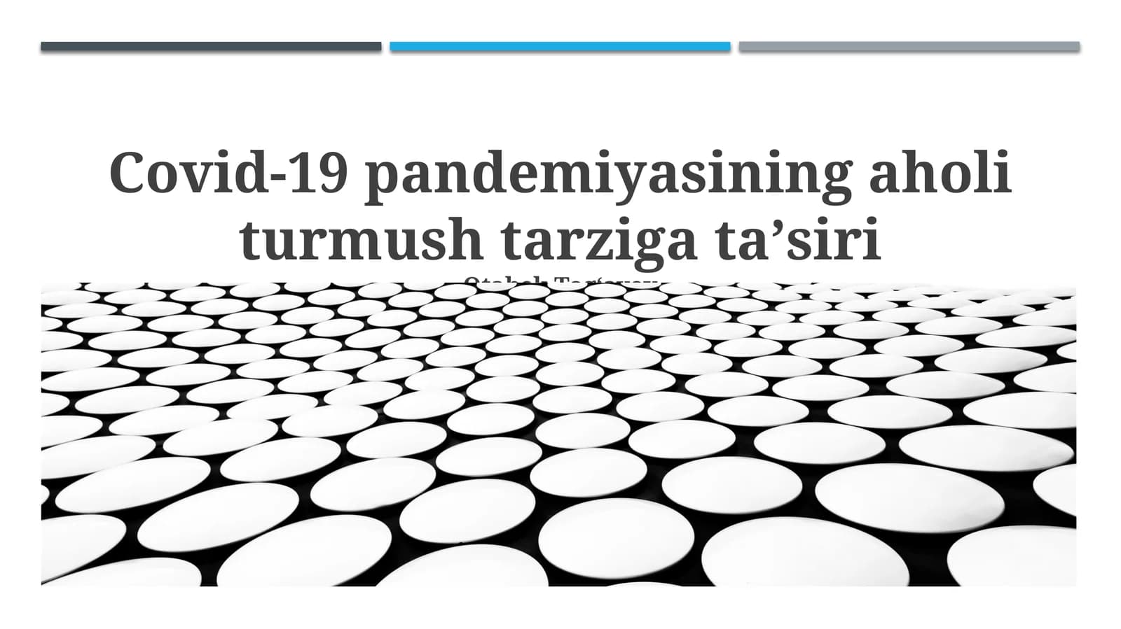 Covid-19 pandemiyasining aholi turmush tarziga taʼsiri