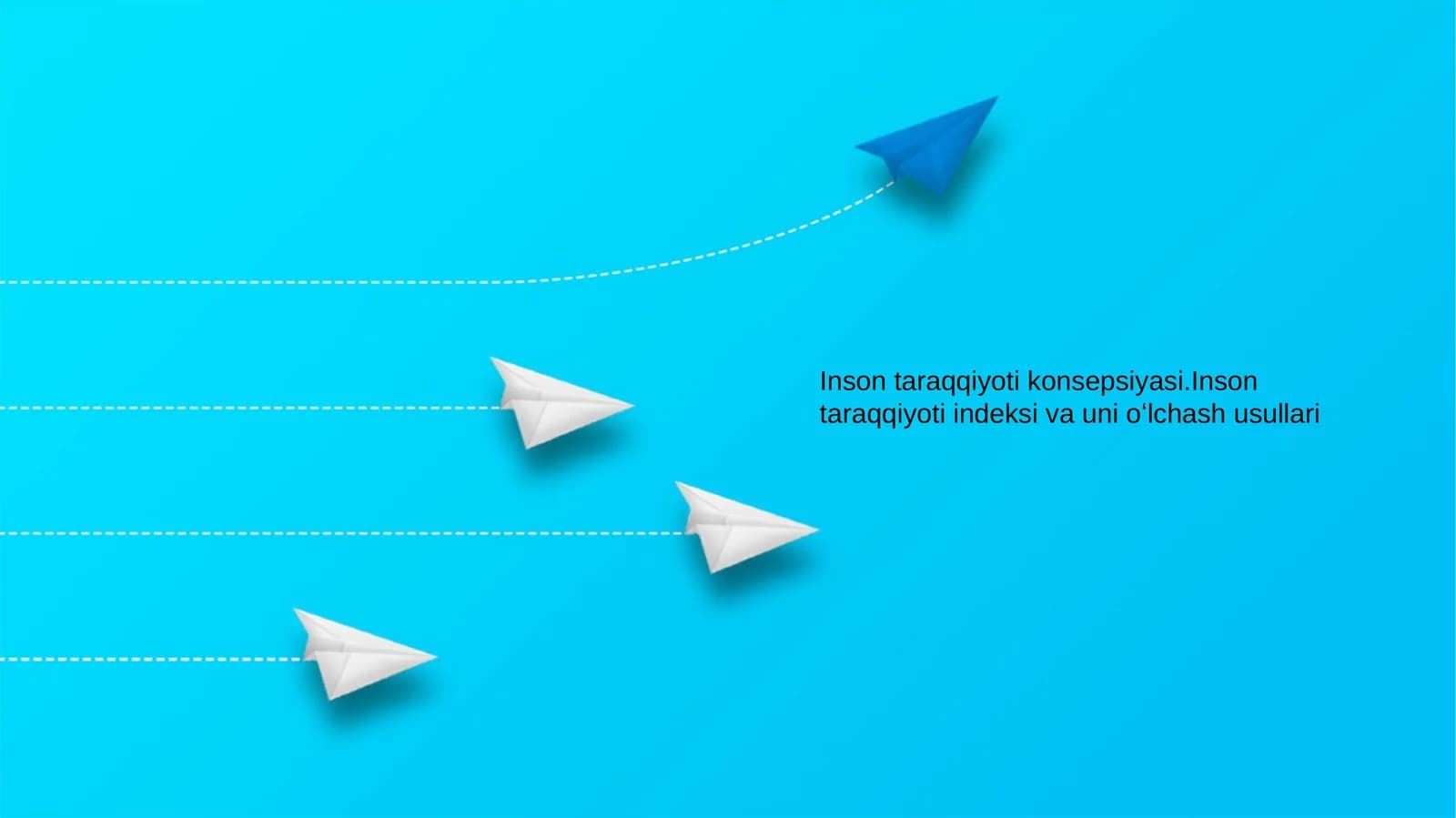 Inson taraqqiyoti konsepsiyasi