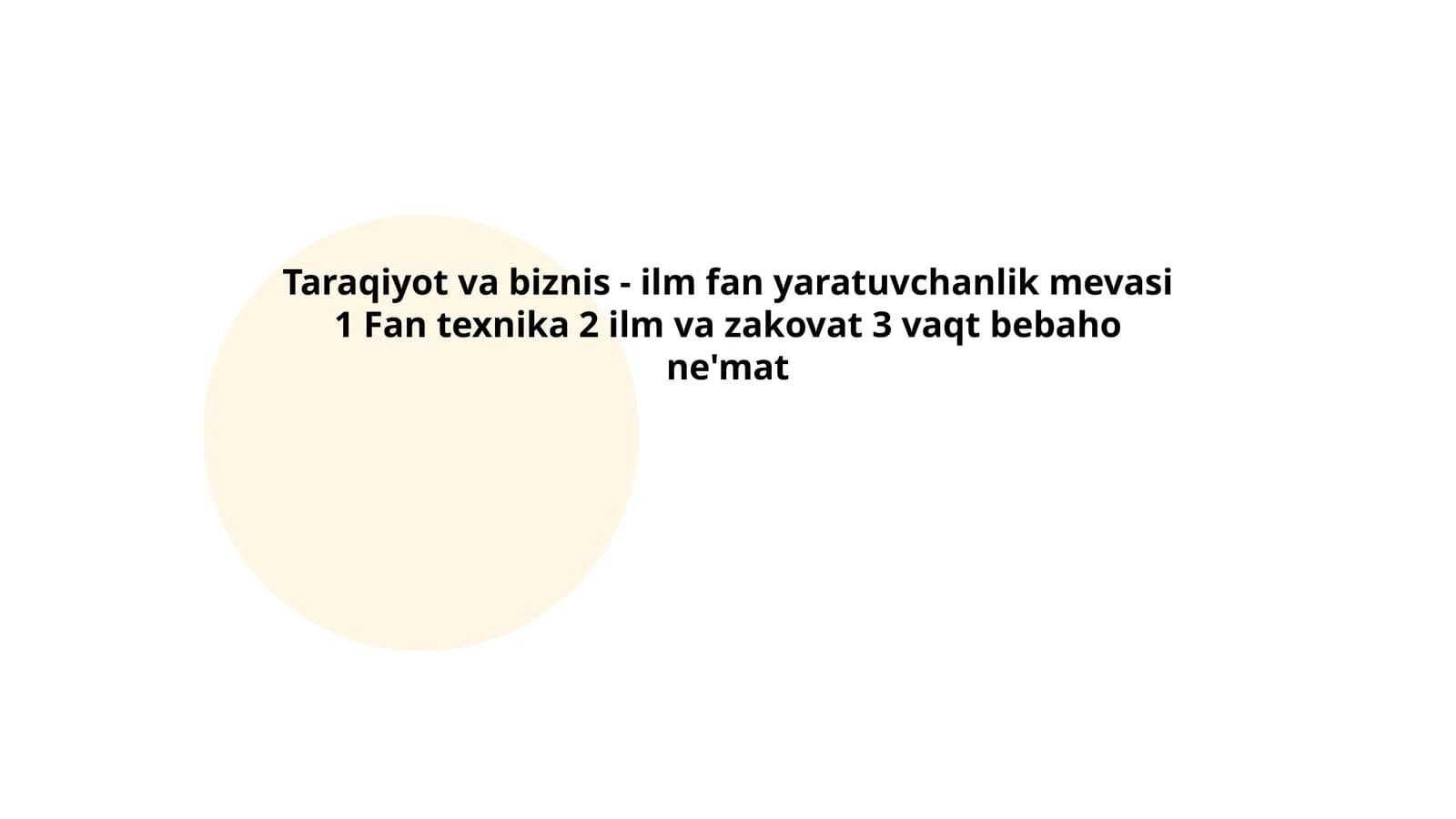 Innovatsion rivojlanish yo'llari
