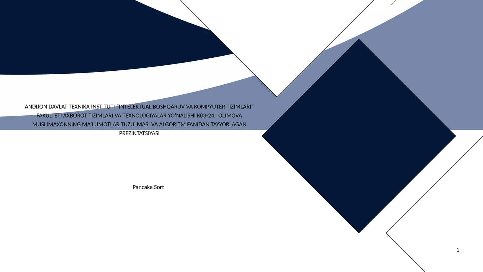 Pancake Sort