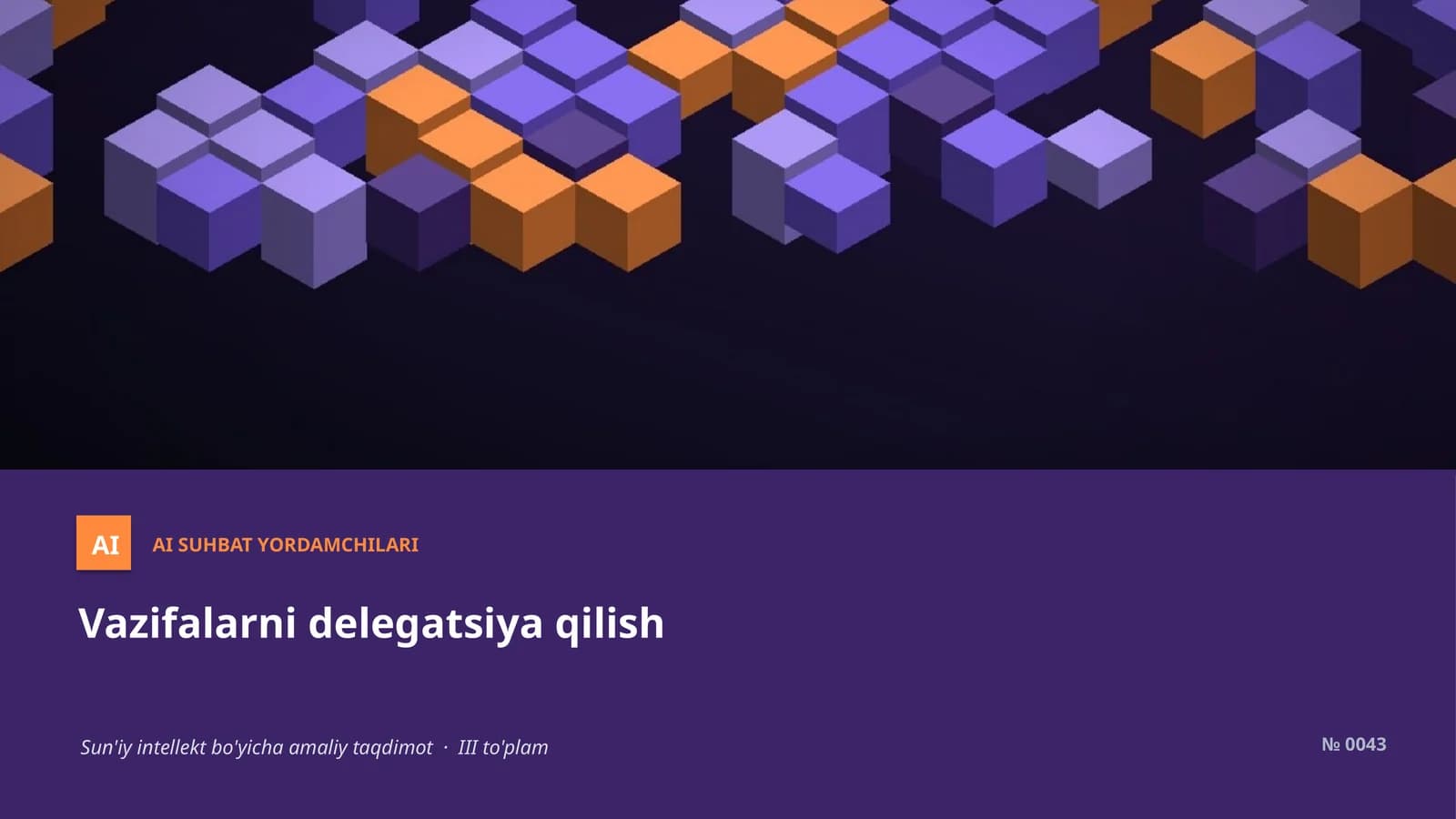 AI SUHBAT YORDAMCHILARI