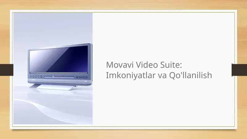 Movavi Video Suite