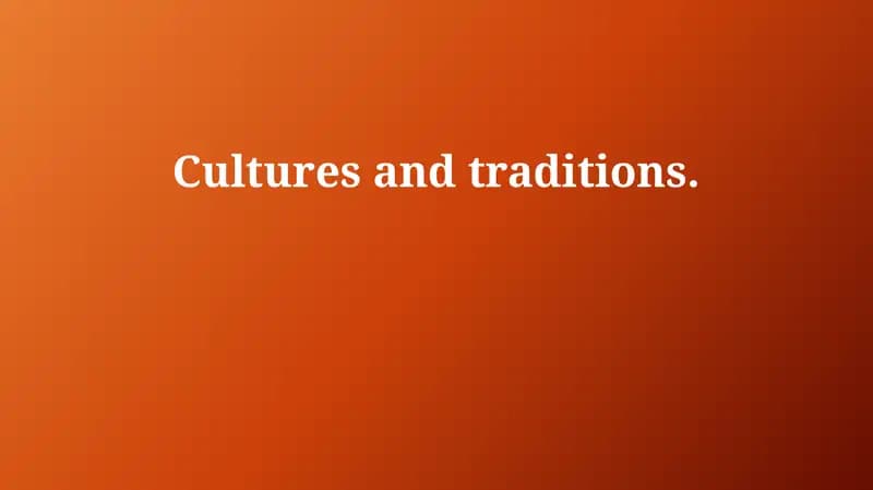 Understanding Culture: Core Concepts