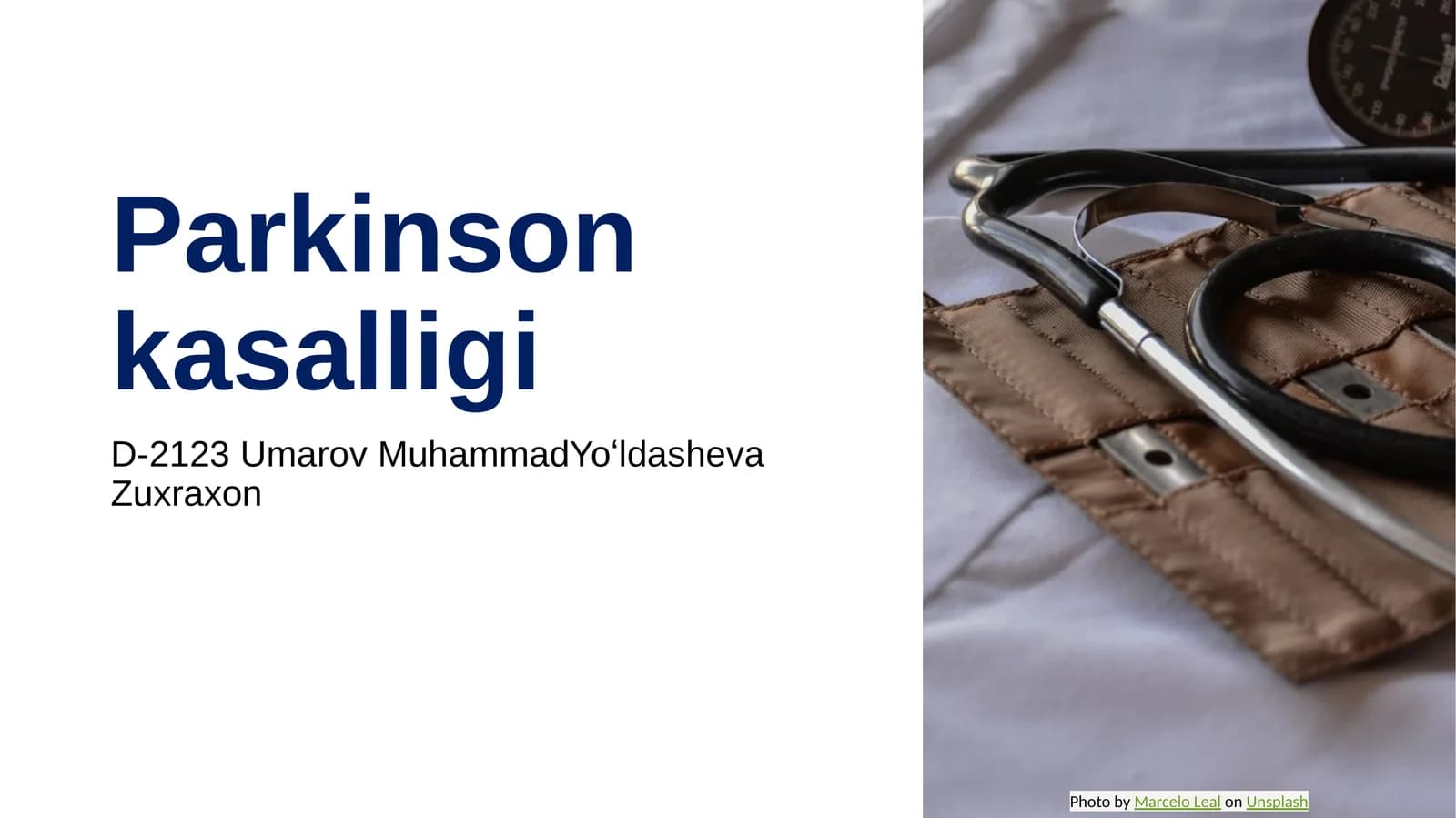 Parkinson kasalligi