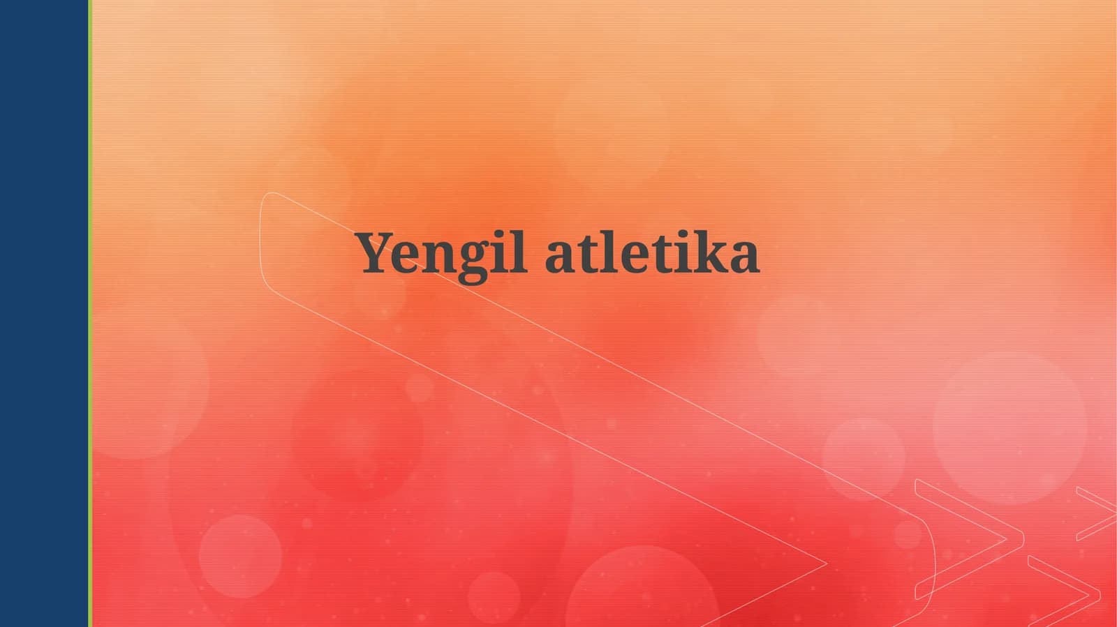 Yengilatletika