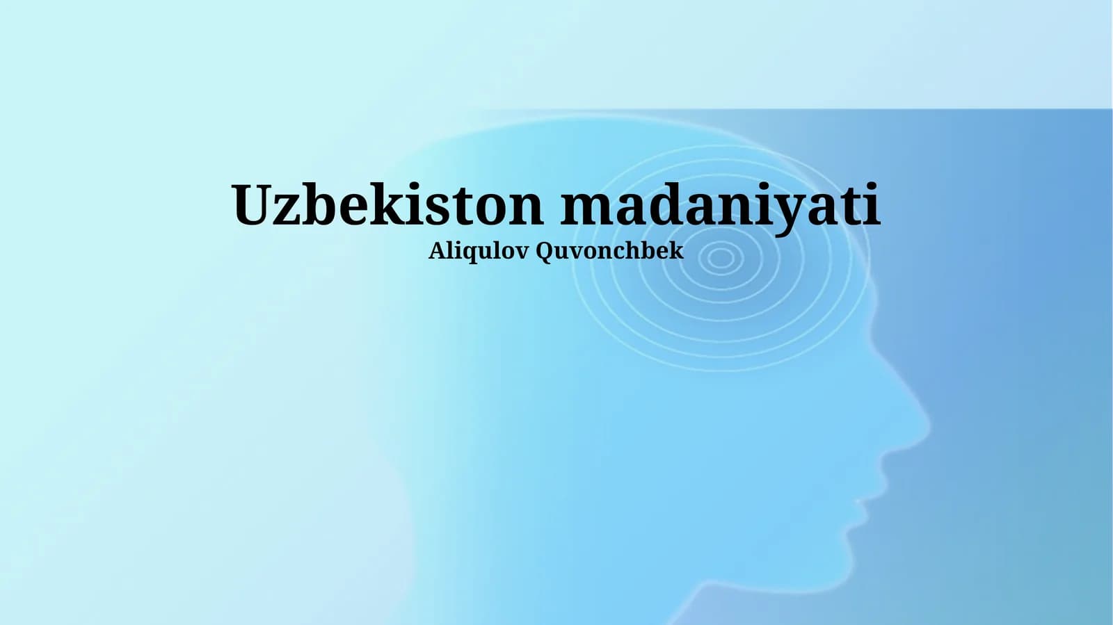 Uzbekiston madaniyati