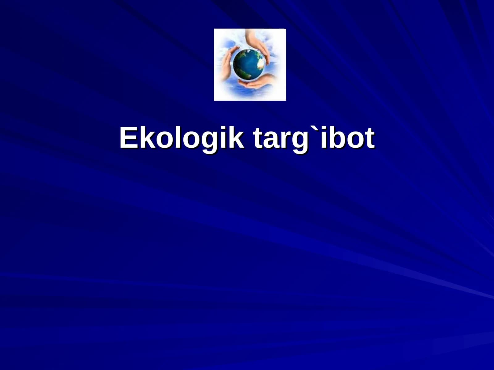 Ekologik targ`ibot