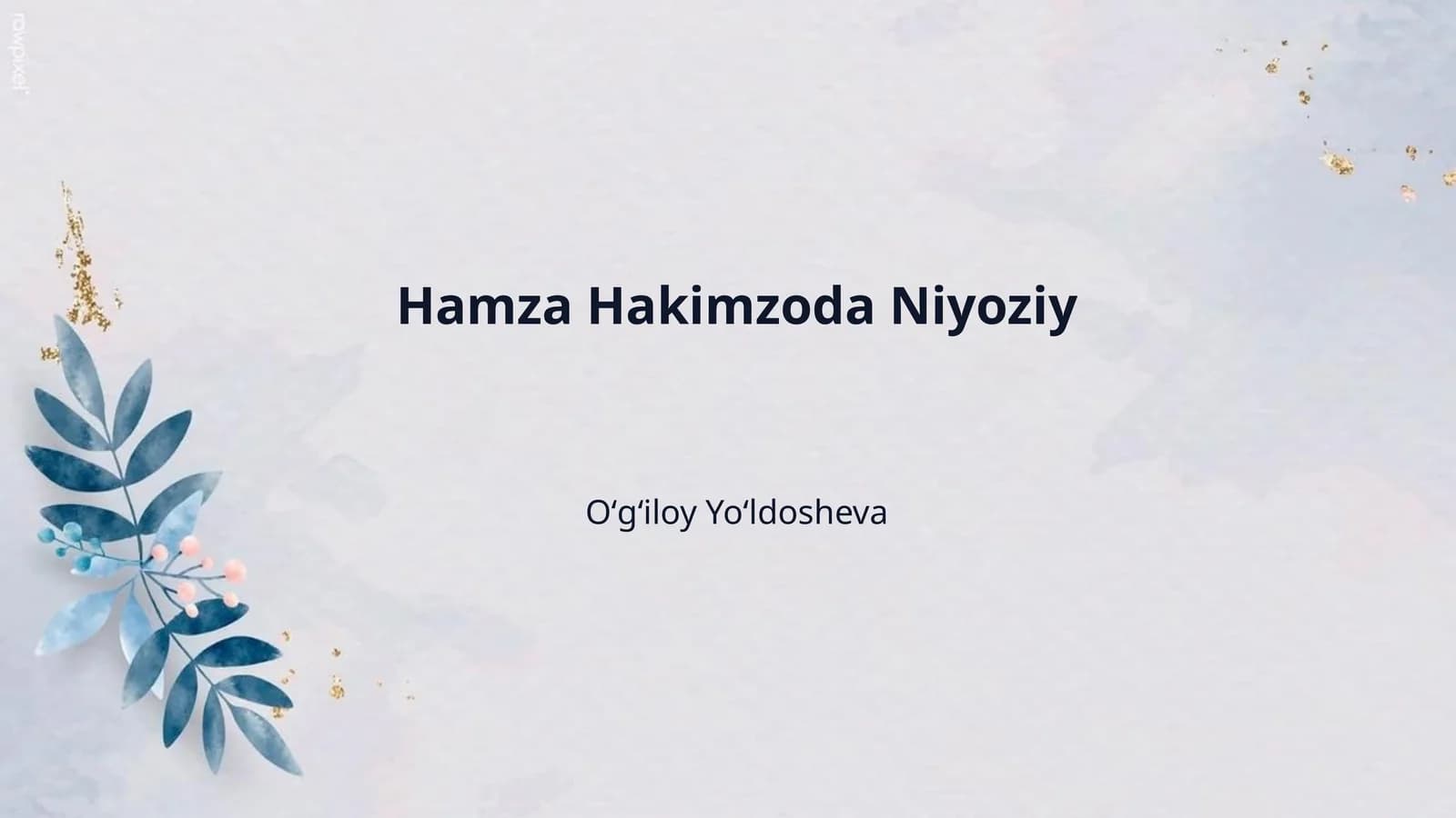 Hamza Hakimzoda Niyoziy