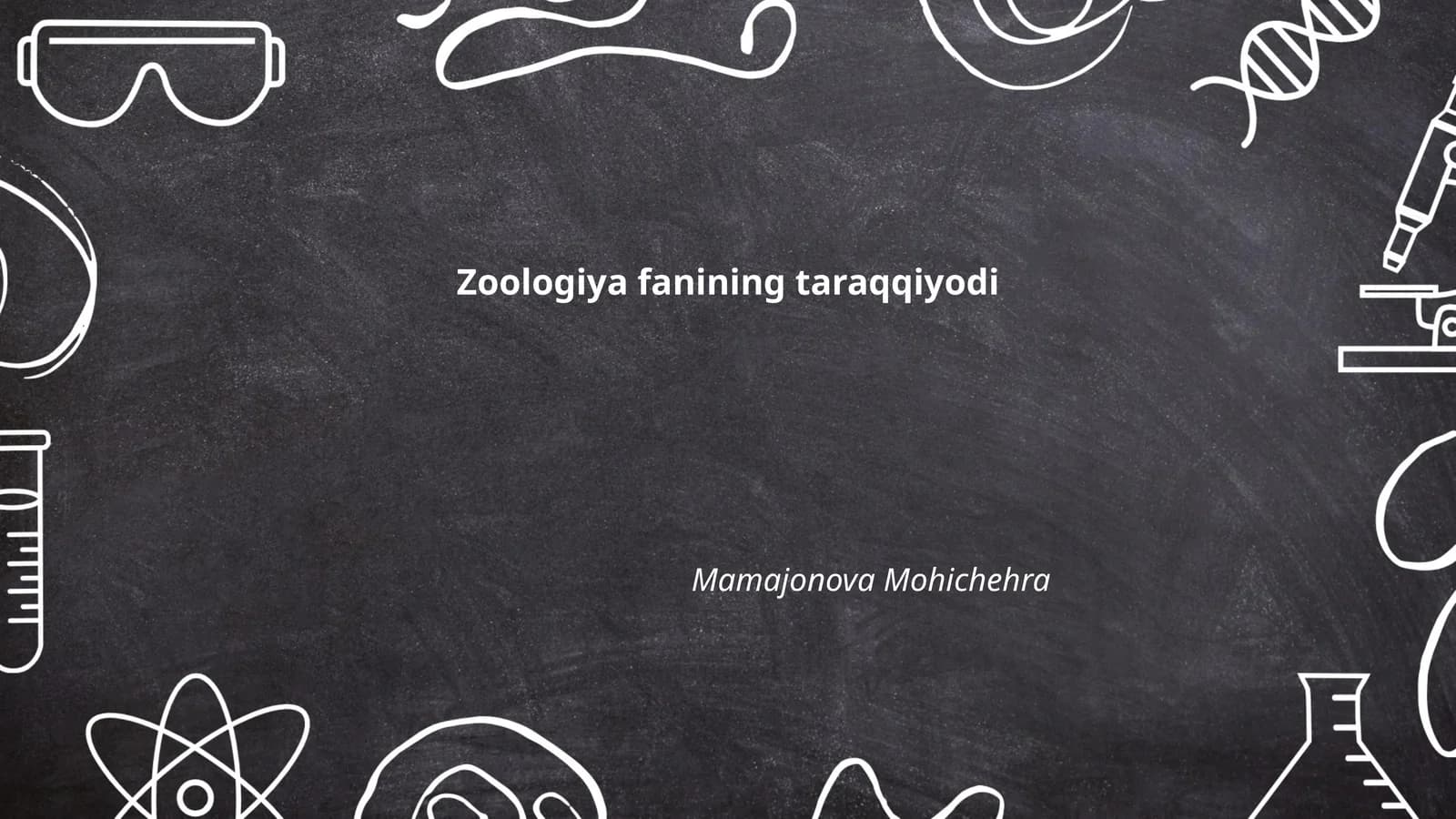 Zoologiya fanining taraqqiyodi