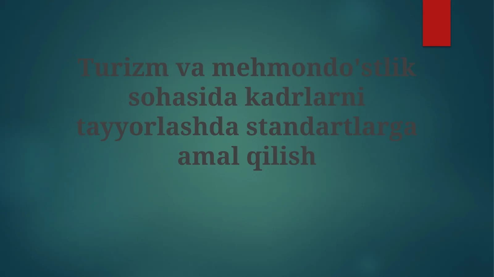 Standartlarga rioya qilishning ahamiyati va turlari