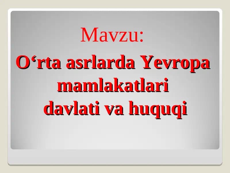 Franklarning asosiy mashg`ulotlari va majburiyatlari
