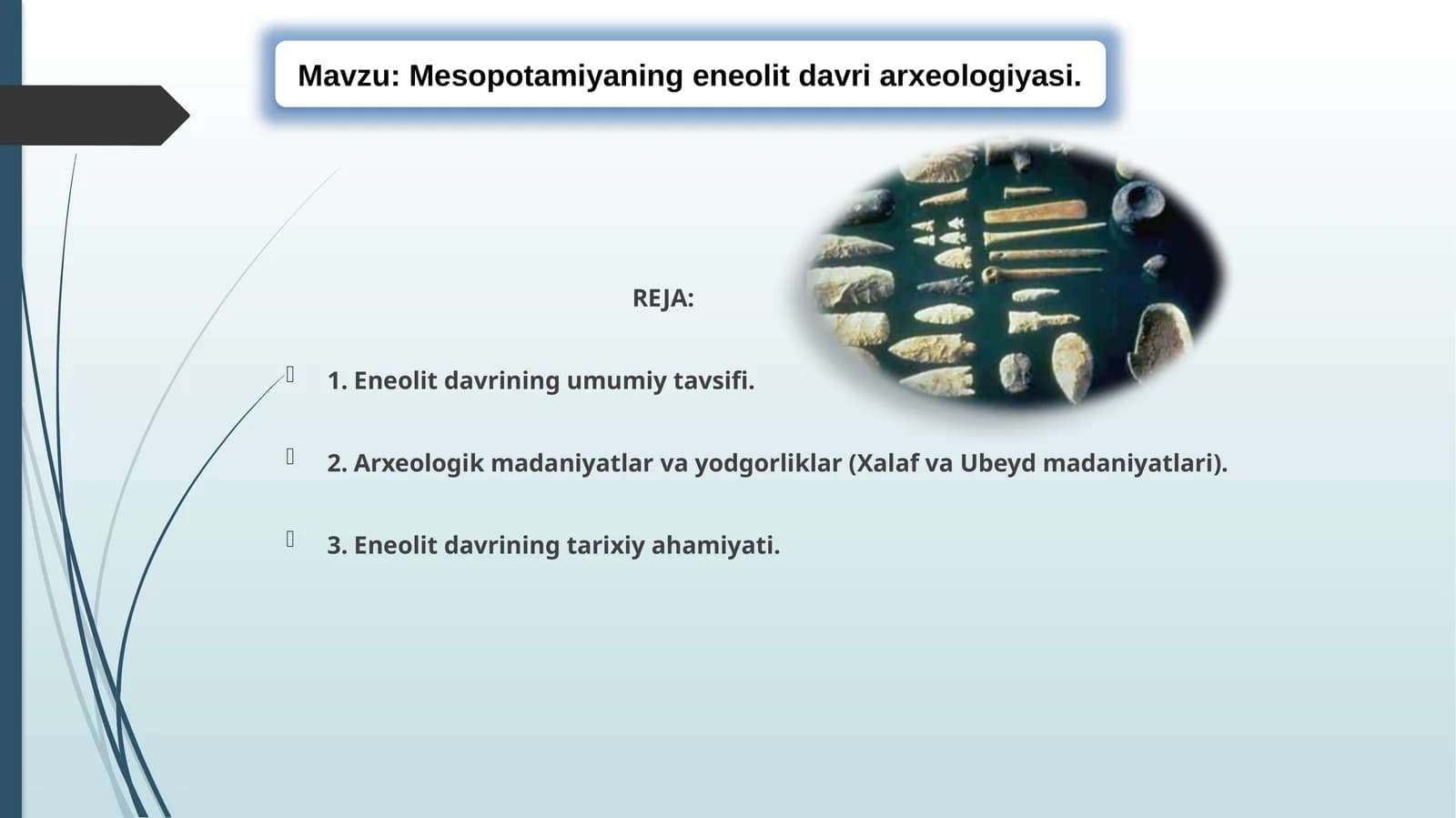 Mesopotamiyaning eneolit davri arxeologiyasi