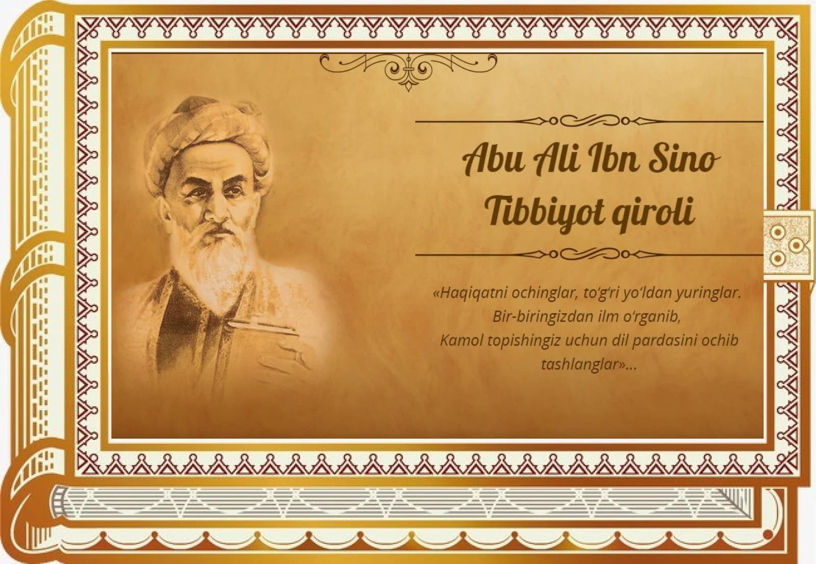 Ali Ibin Sino hayoti va ijodi