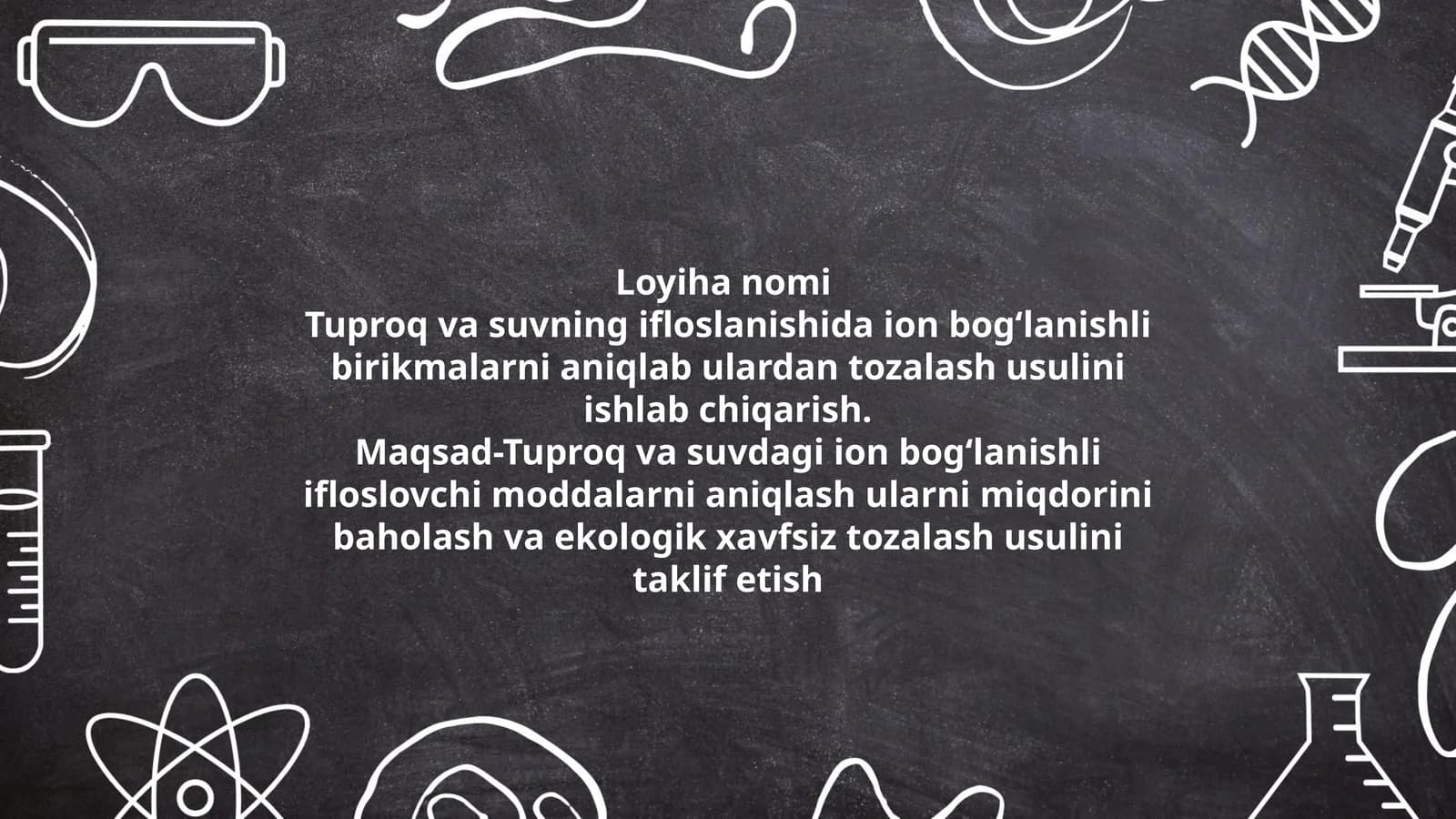 Turpoq va Suvdagi Ion Bog'lanishli Birikmalar