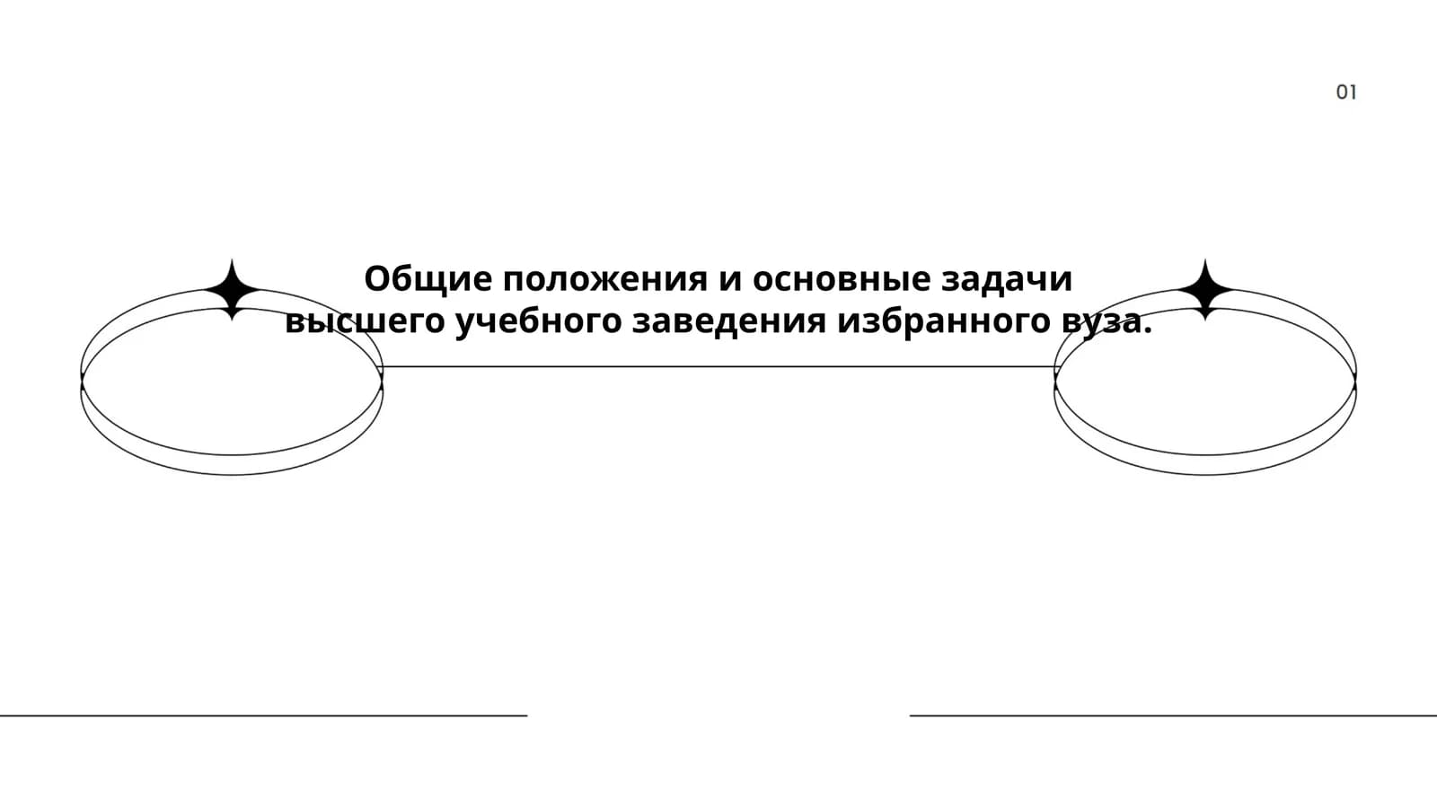 Общие положения и основные задачи высшего учебного заведения