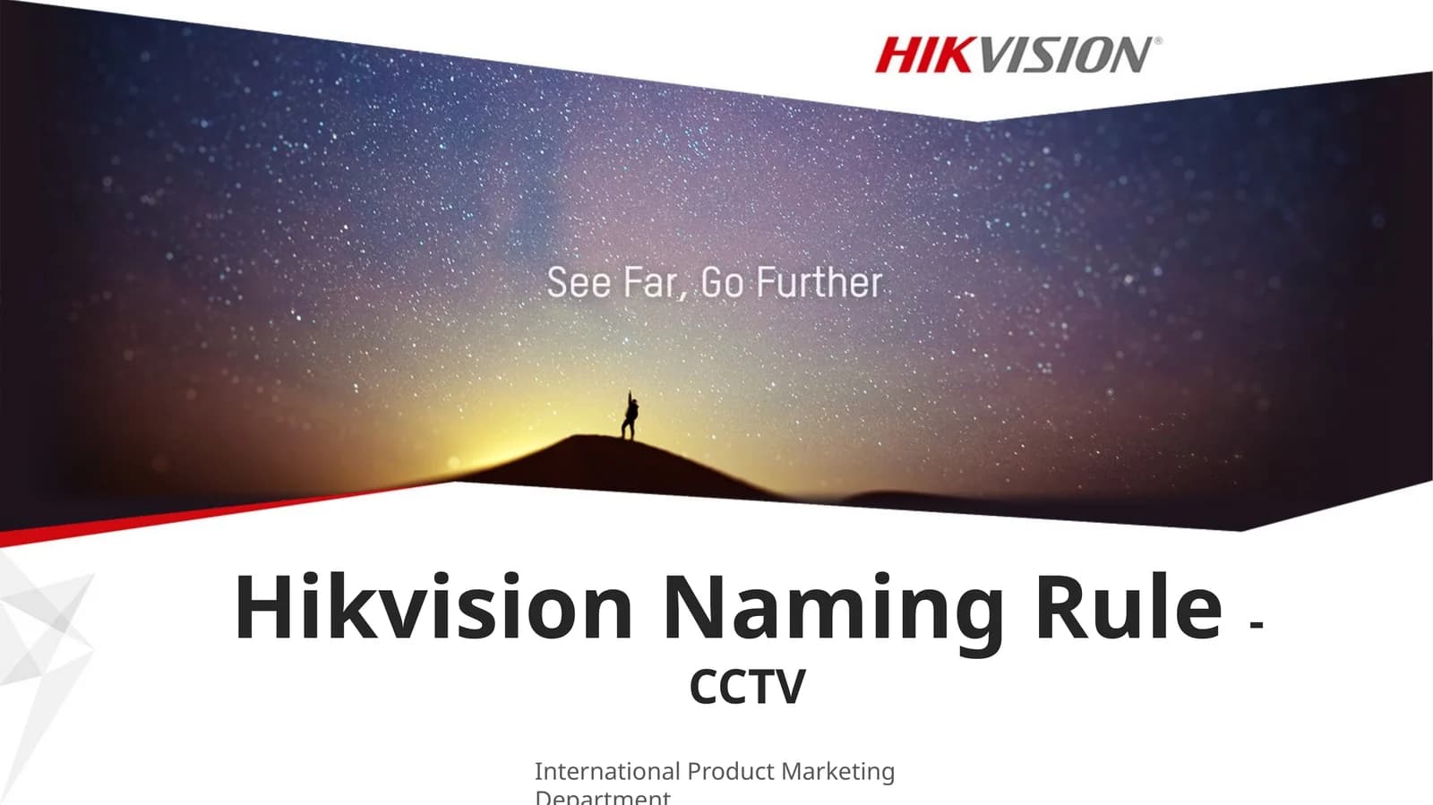 Hikvision Naming Rule