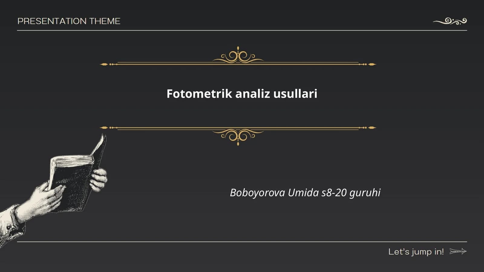 Fotometrik analiz usullari