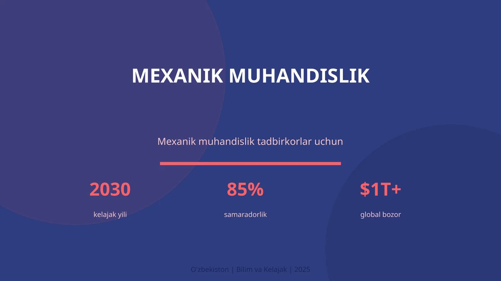 MEXANIK MUHANDISLIK