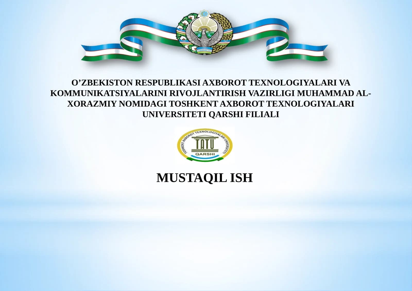 Ma’lumotlarni qayta ishlash markazlarini ish jarayonini tahlil qilish