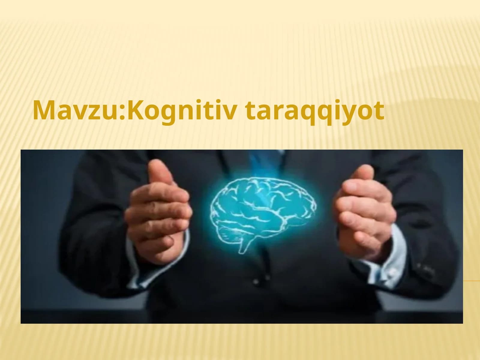 Kognitiv taraqqiyot
