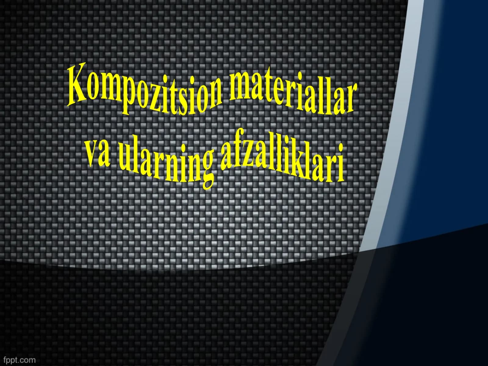 Kompozit materiallarni ishlab chiqarish