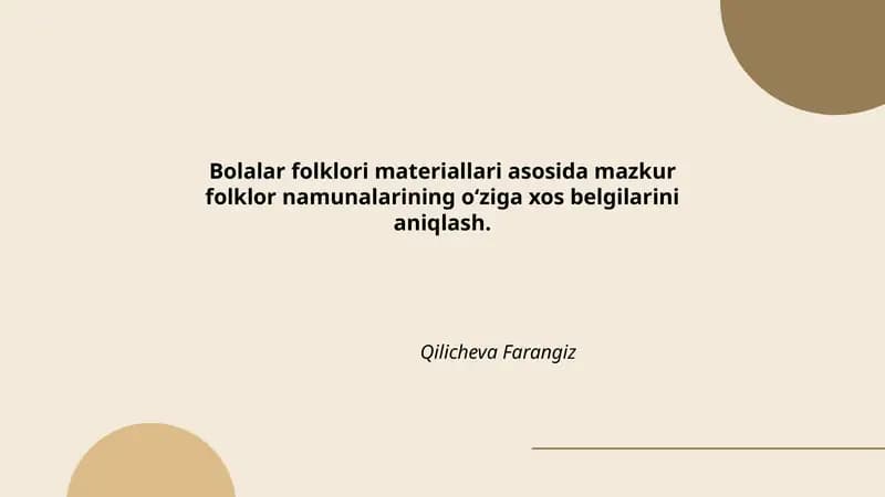 Bolalar folklori